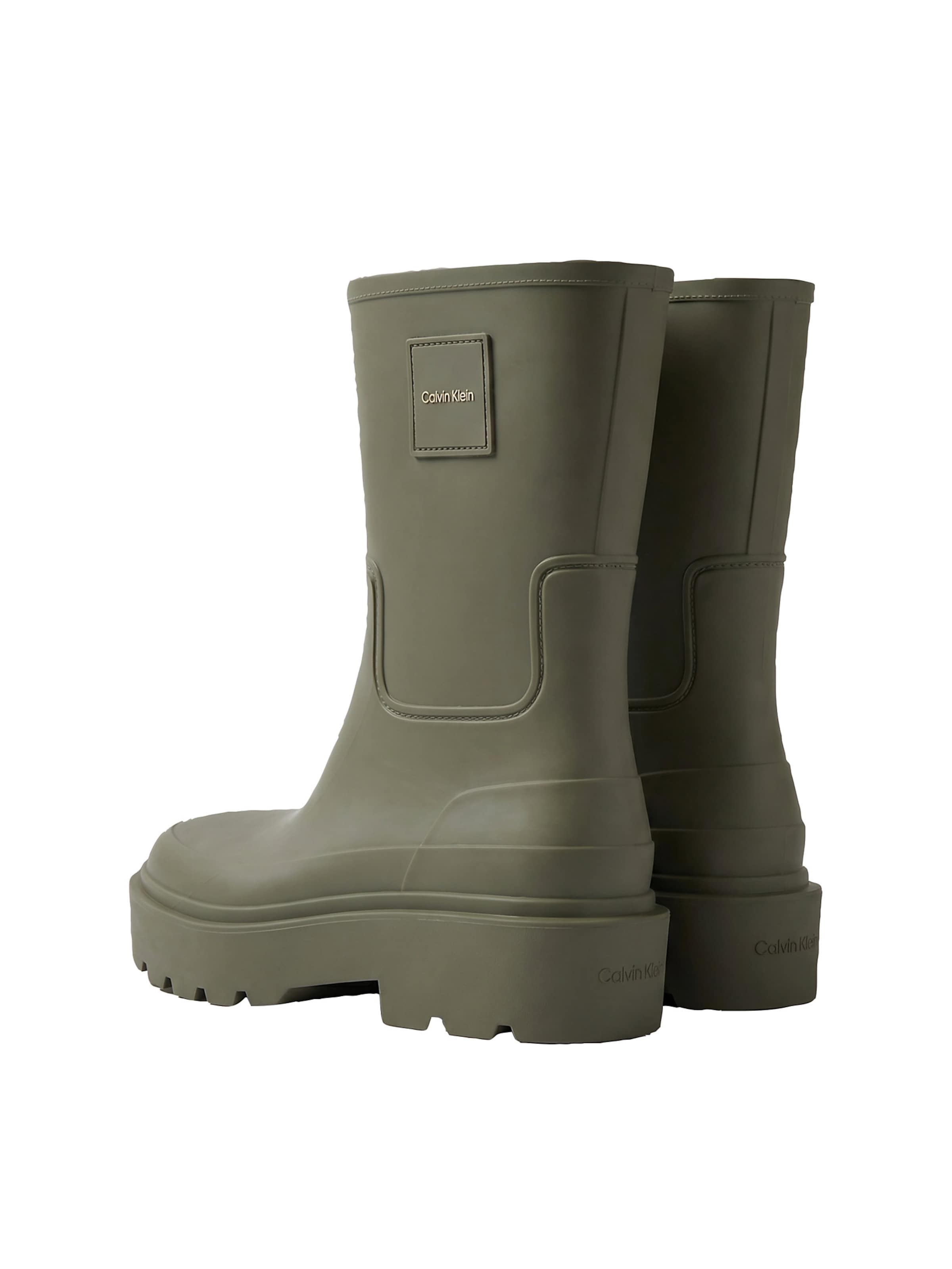 Calvin Klein Gummistiefel in Grün