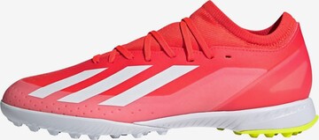 ADIDAS PERFORMANCE Soccer Cleats 'X Crazyfast League' in Red: front