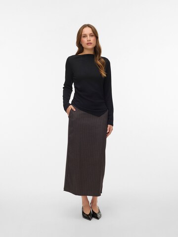 Chemisier 'VMMILLE' VERO MODA en noir