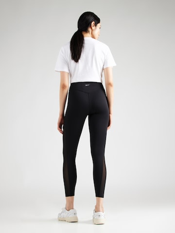 Reebok Slimfit Sporthose in Schwarz