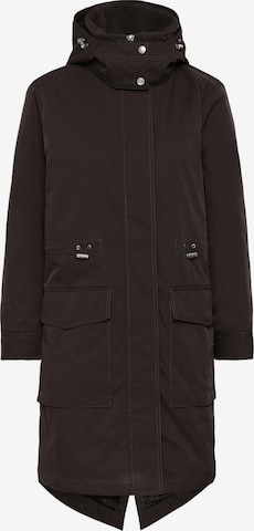 Part Two Parka zimowa w kolorze brązowy: przód