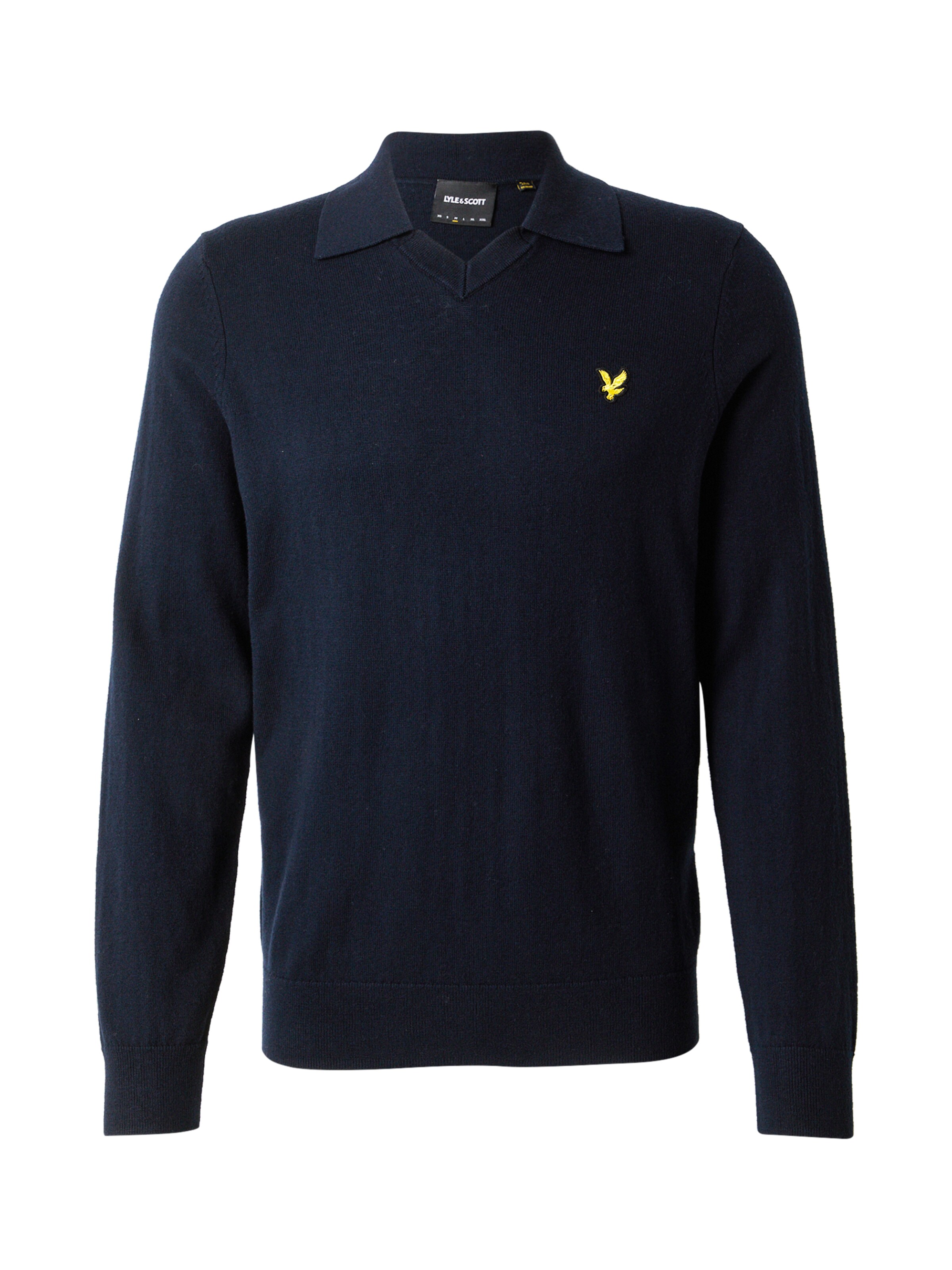 Pull-over Lyle & Scott en bleu : devant