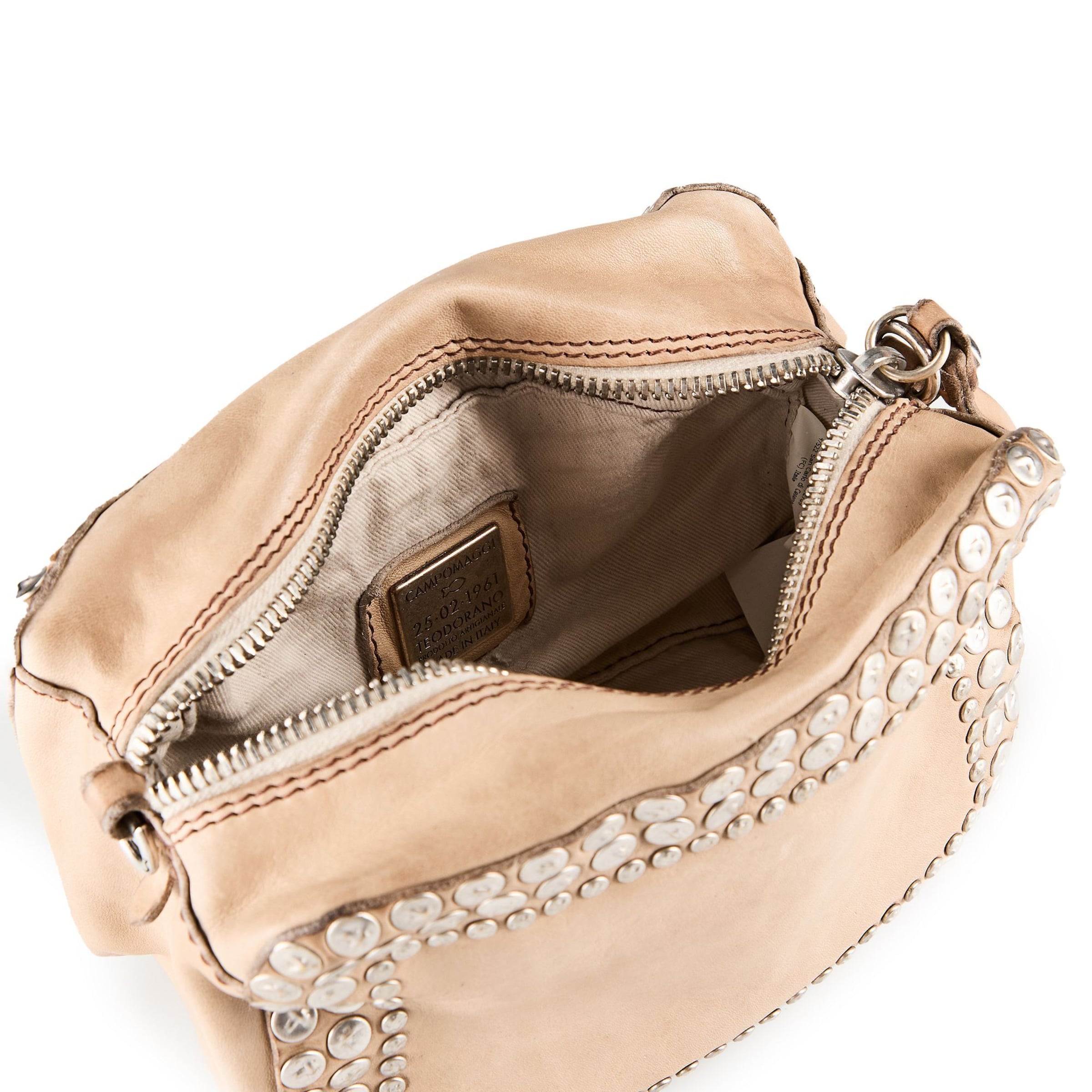 Sac bandoulière 'Kate' Campomaggi en beige