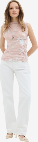 No Matter What Blouse in Roze: voorkant