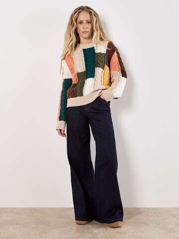 Pull-over ' ' Apricot en gris