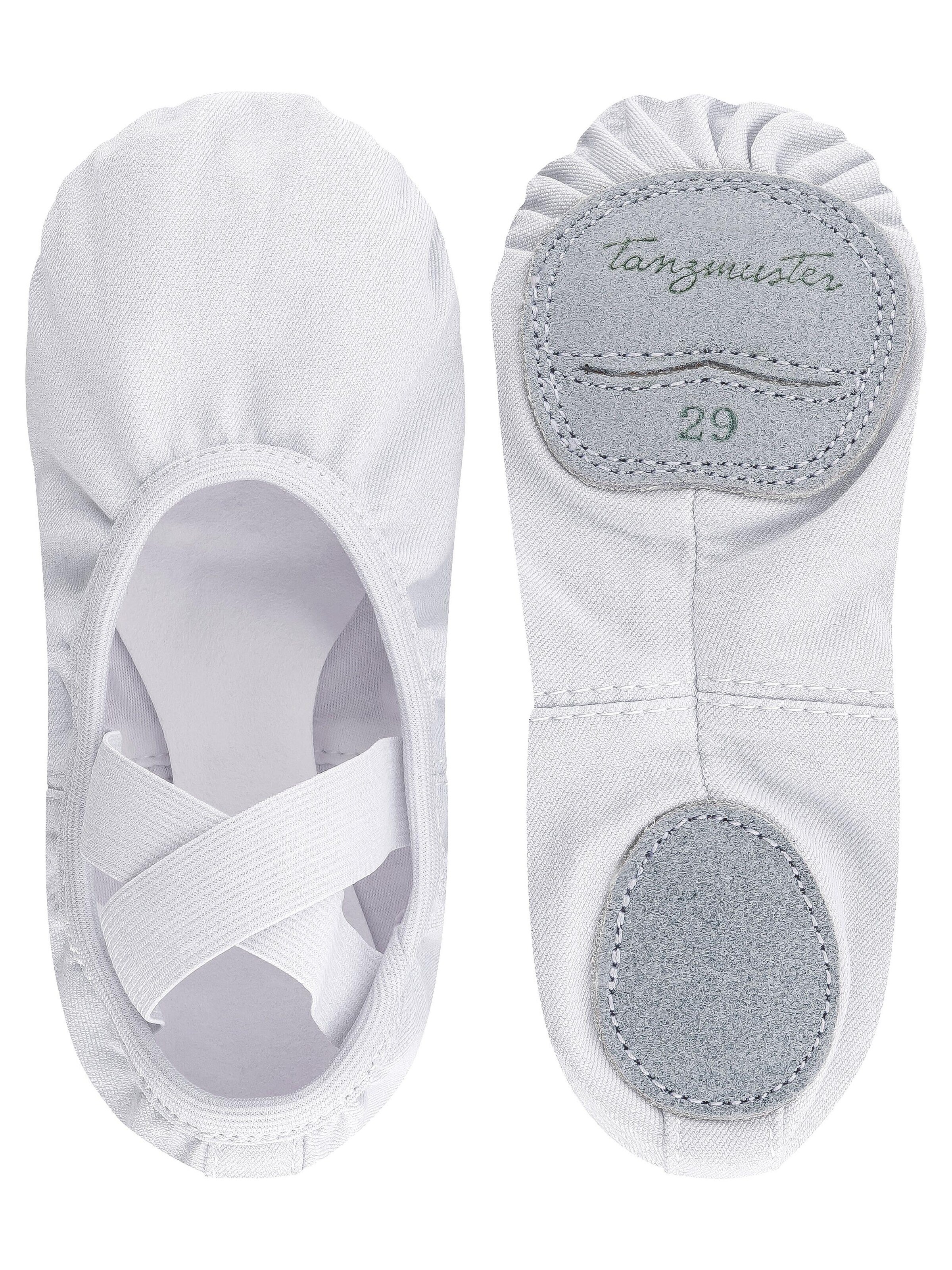 Tanzmuster Athletic Shoes 'Bonnie' in White: front