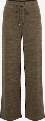 Oxmo Loose fit Pants 'BERENICE' in Green: front