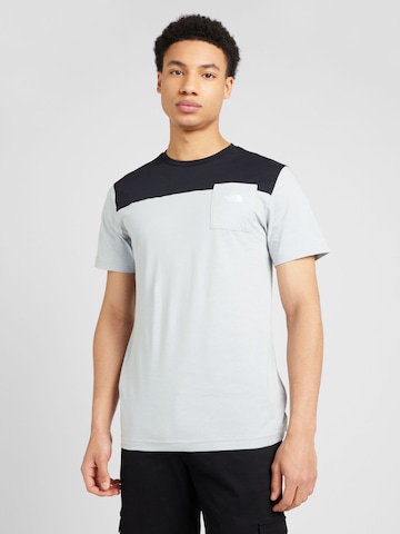 T-Shirt 'ICONS' THE NORTH FACE en gris : devant
