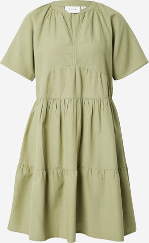 Robe 'PRISILLA' VILA en vert : devant