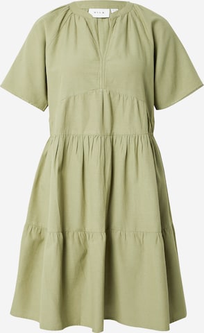 VILA Платье 'PRISILLA' в Зеленый: спереди