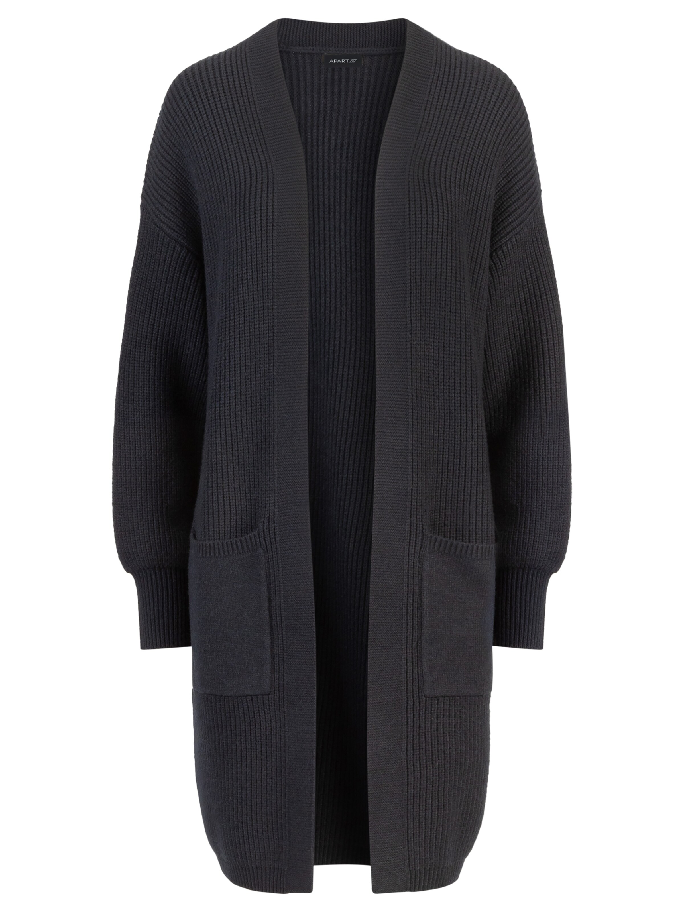 APART Knit Cardigan in Blue: front