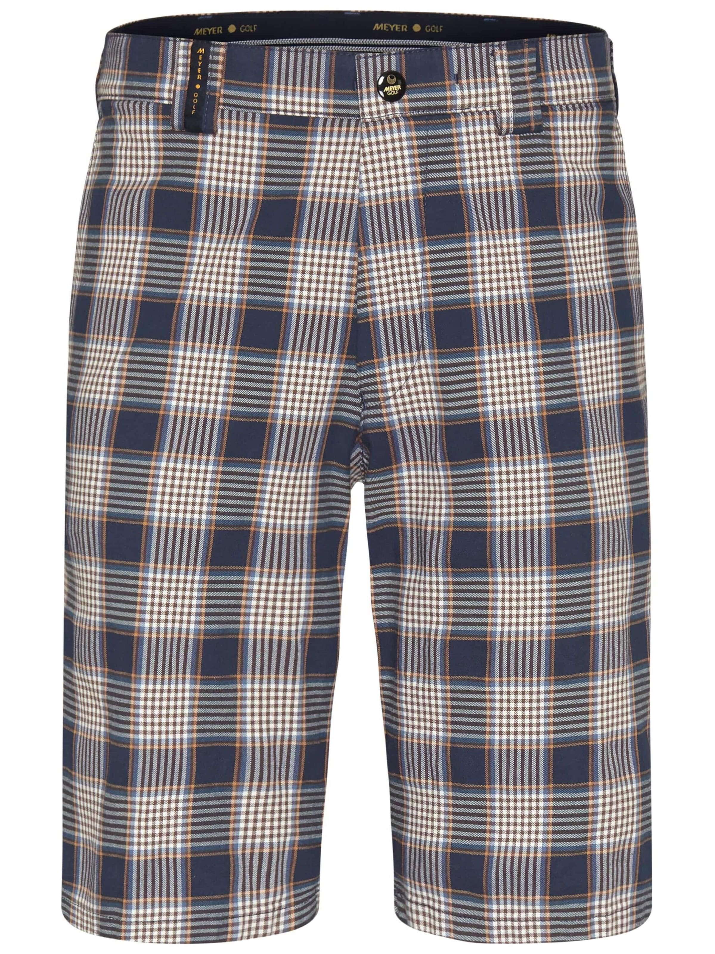 Coupe slim Pantalon MEYER en bleu : devant