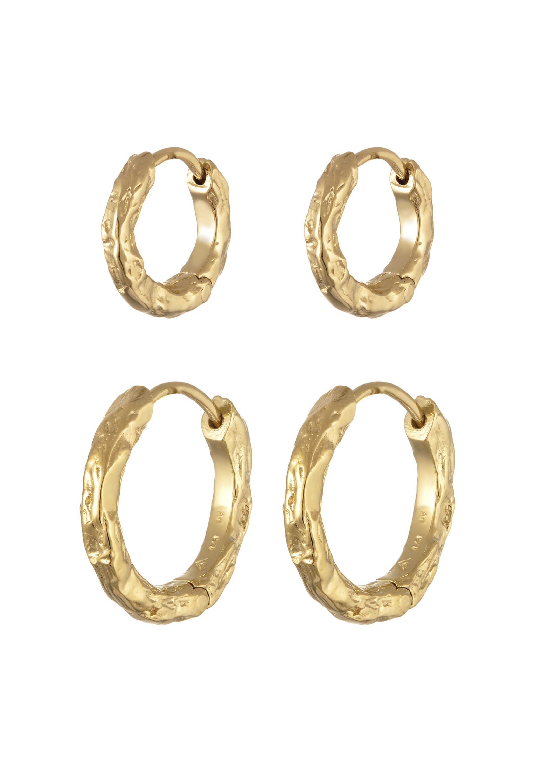 ELLI Sieraden set in Goud: voorkant