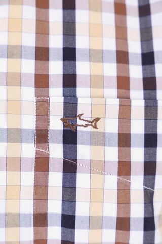 Paul & Shark Button Up Shirt in M in Brown