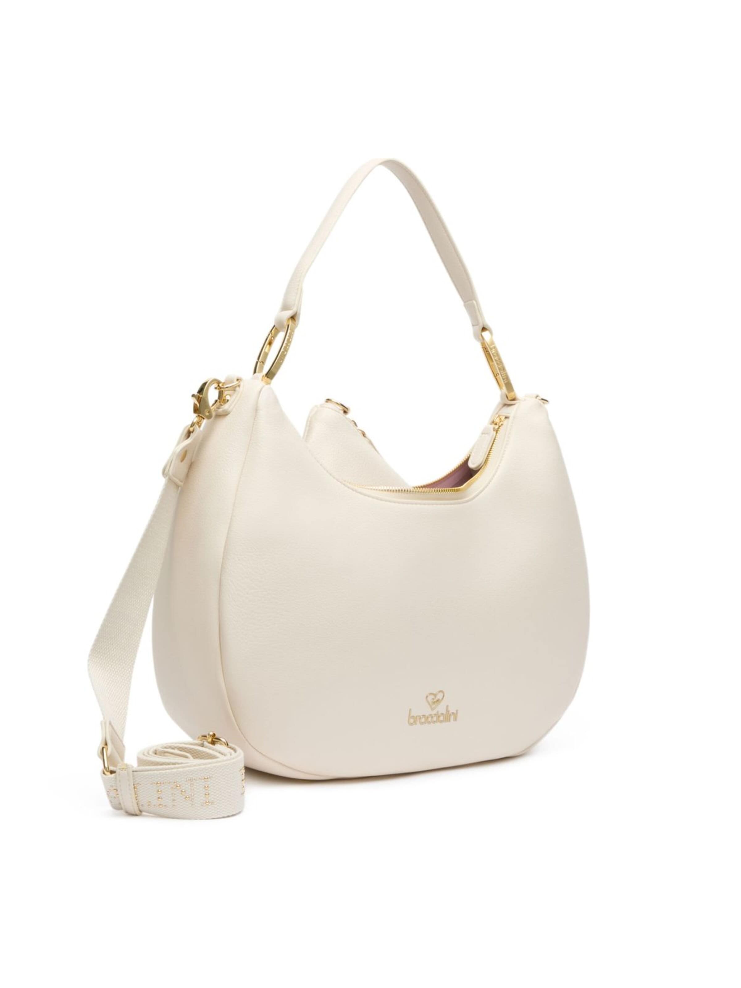 Borsa a spalla 'Amy' di Braccialini in beige