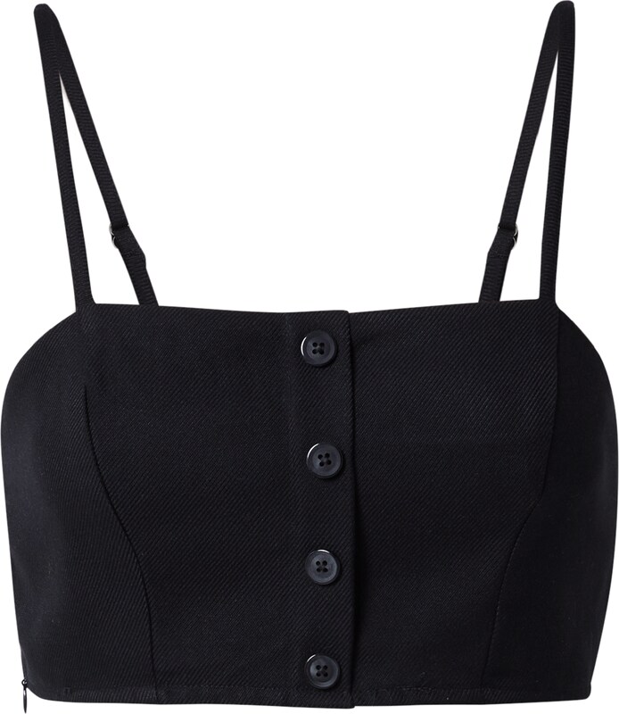 Nasty Gal Top in Schwarz AB5196 Nasty Gal Top in Schwarz AB5196