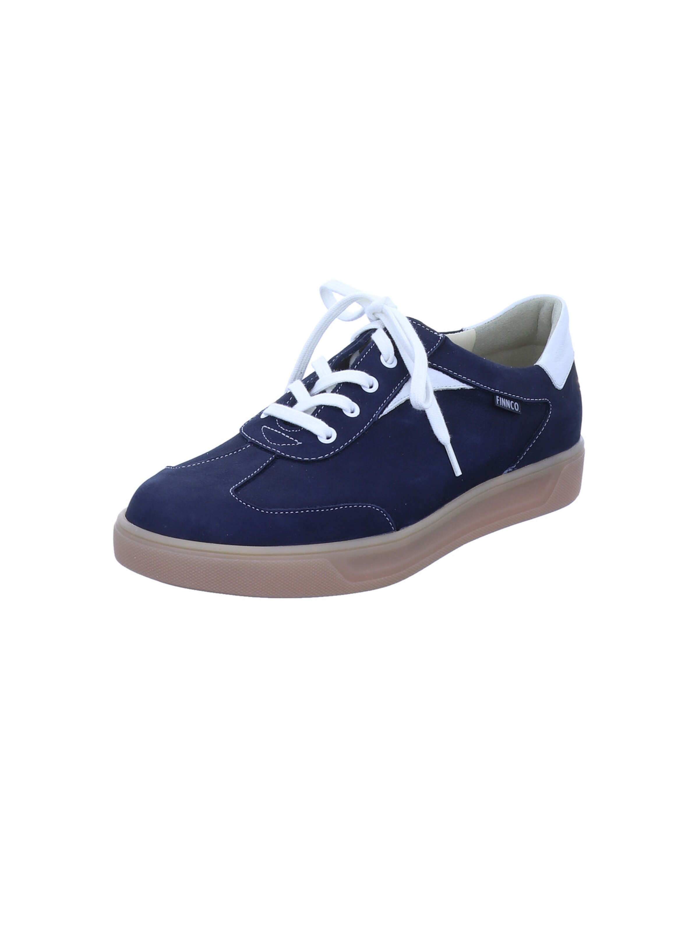 Finn Comfort Sneaker  'Interlagos' in Blau: Vorderseite