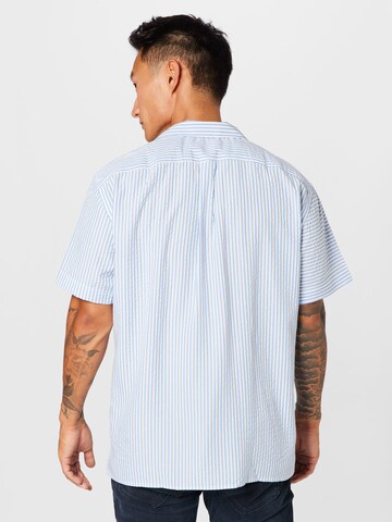 forét Regular fit Button Up Shirt 'LANE' in Blue