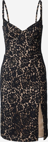 Bardot Cocktail Dress 'LARA' in Black: front