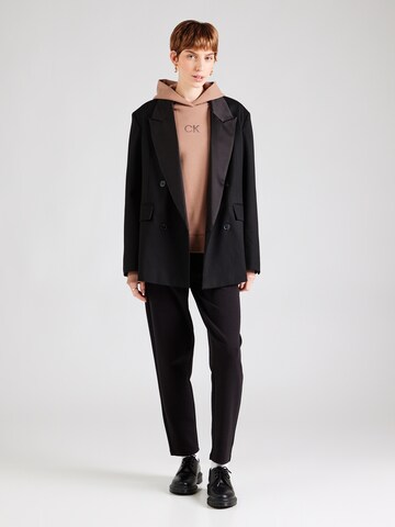 Felpa di Calvin Klein in marrone