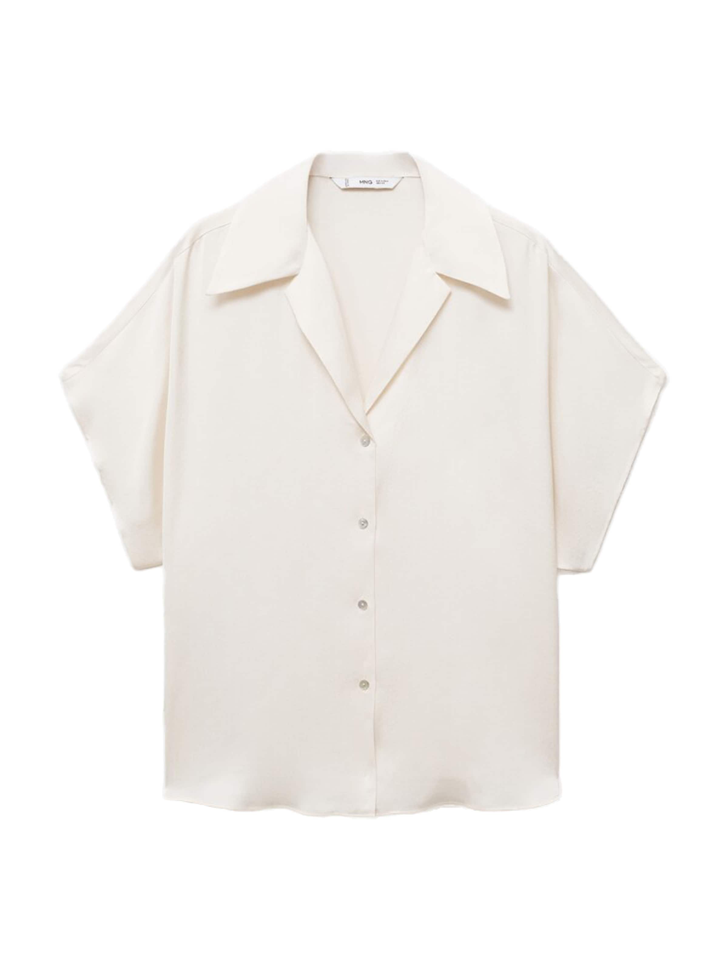 MANGO Blúz 'SASSA' - fehér: elől