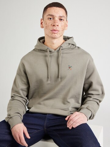 Iriedaily - Sudadera 'Zwille' en verde: frente