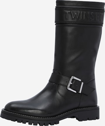Twinset Boots in Black: front
