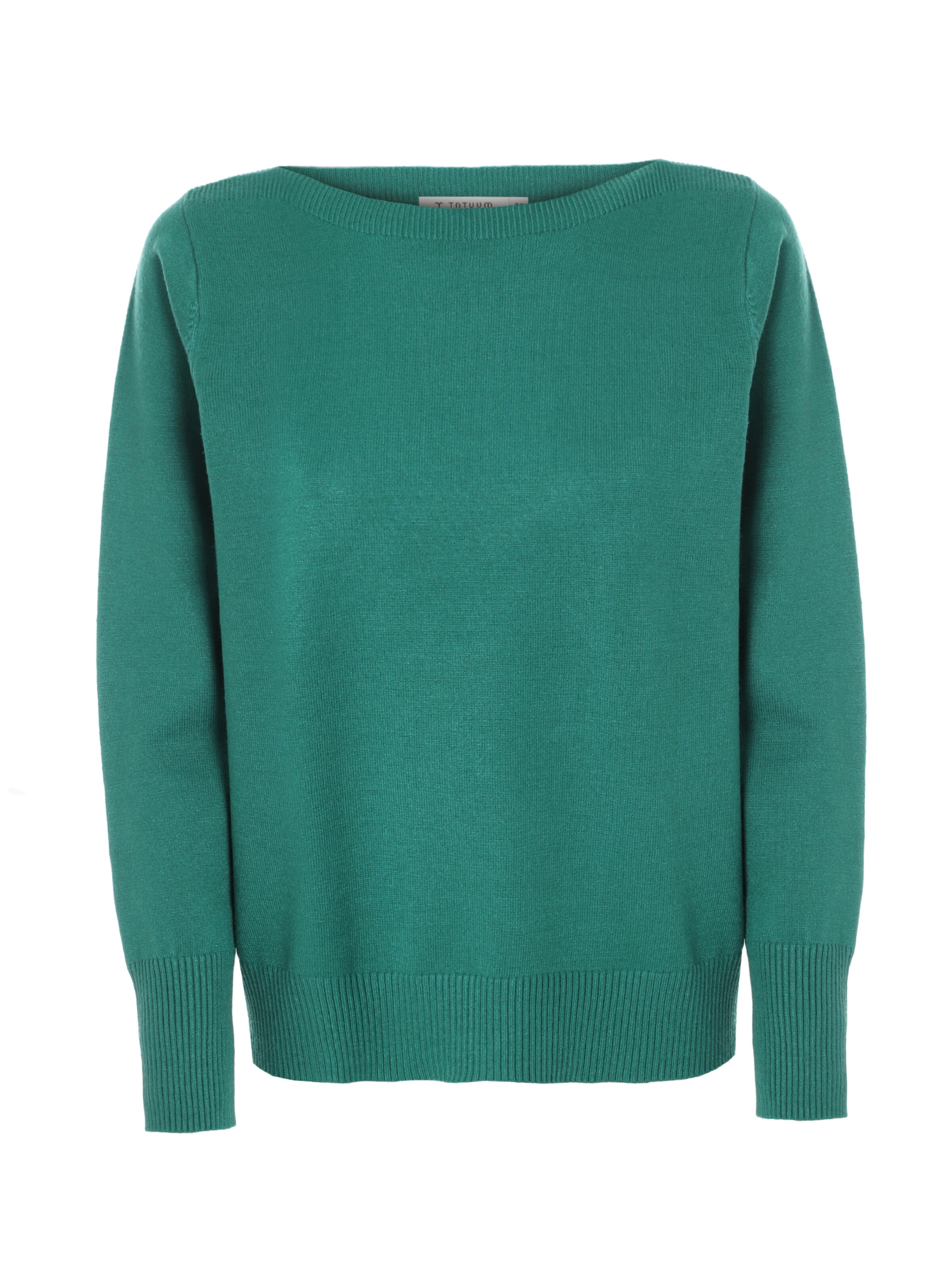 TATUUM Пуловер в зелено: отпред
