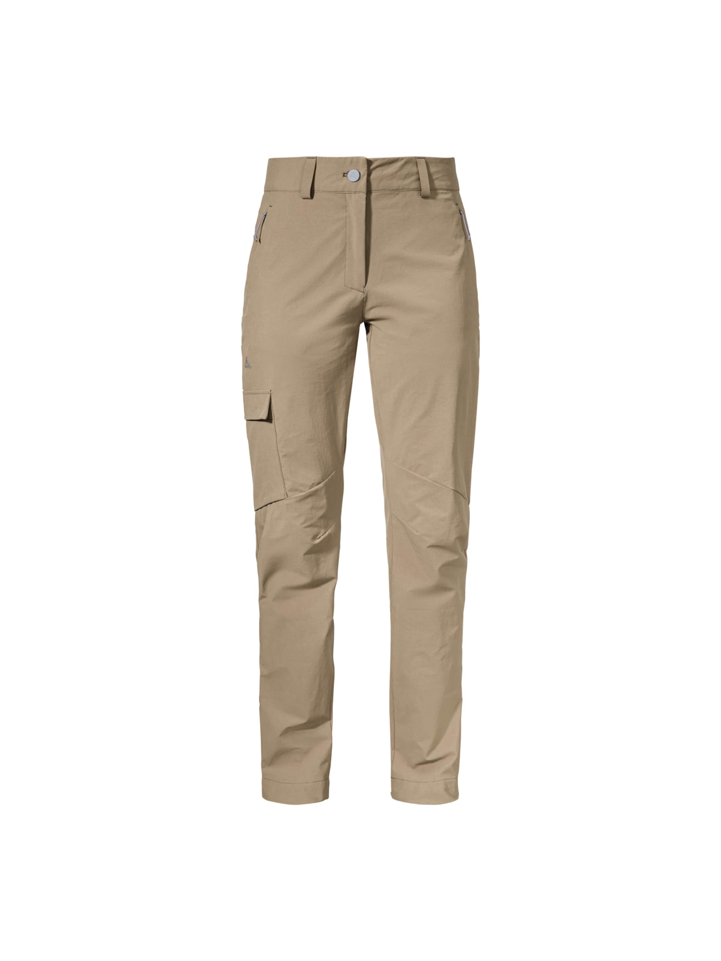 Regular Pantalon outdoor 'Kitzstein ' Schöffel en marron : devant