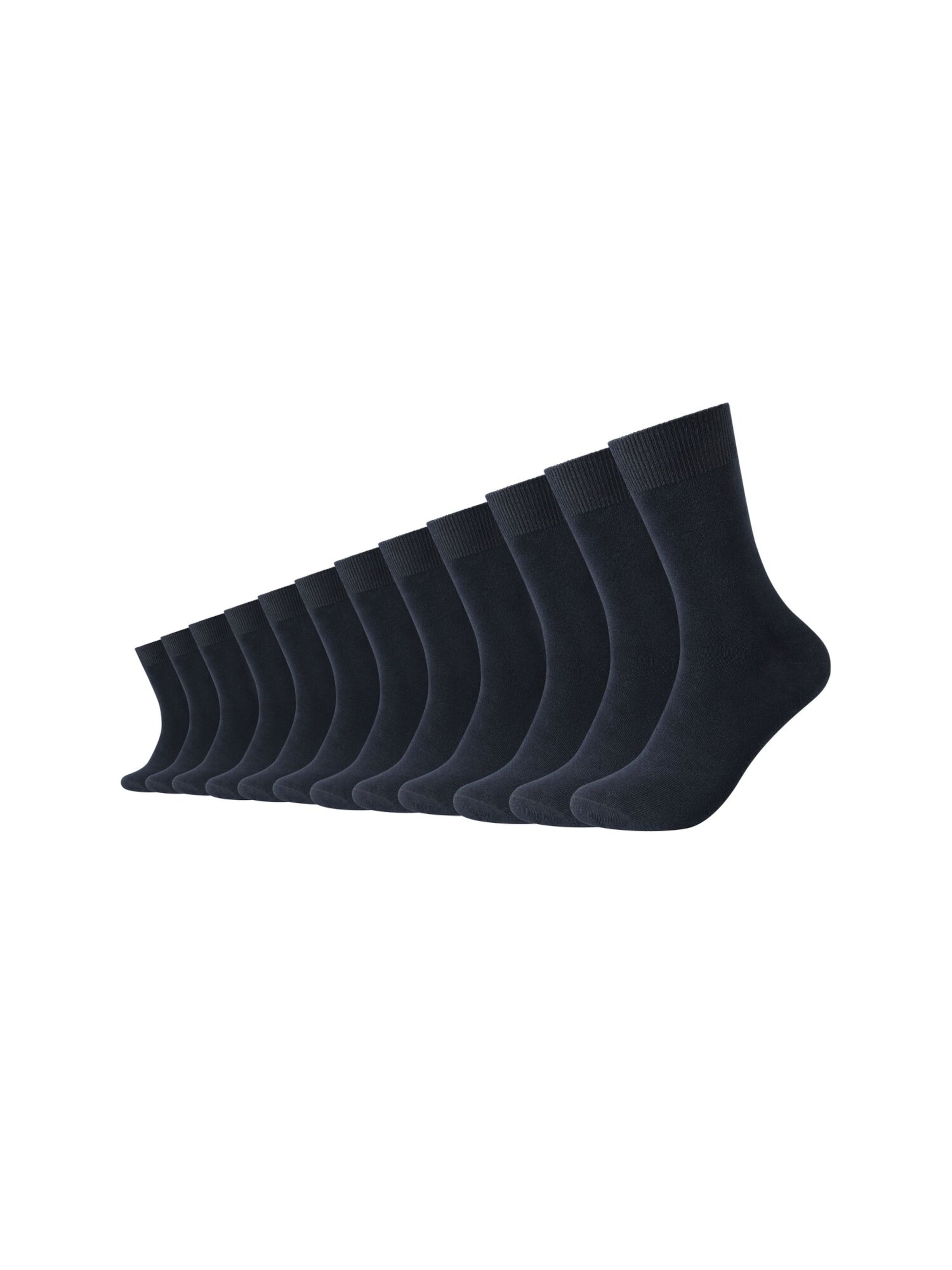 camano Socken in Blau: Vorderseite