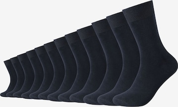 camano Sokken in Blauw: voorkant