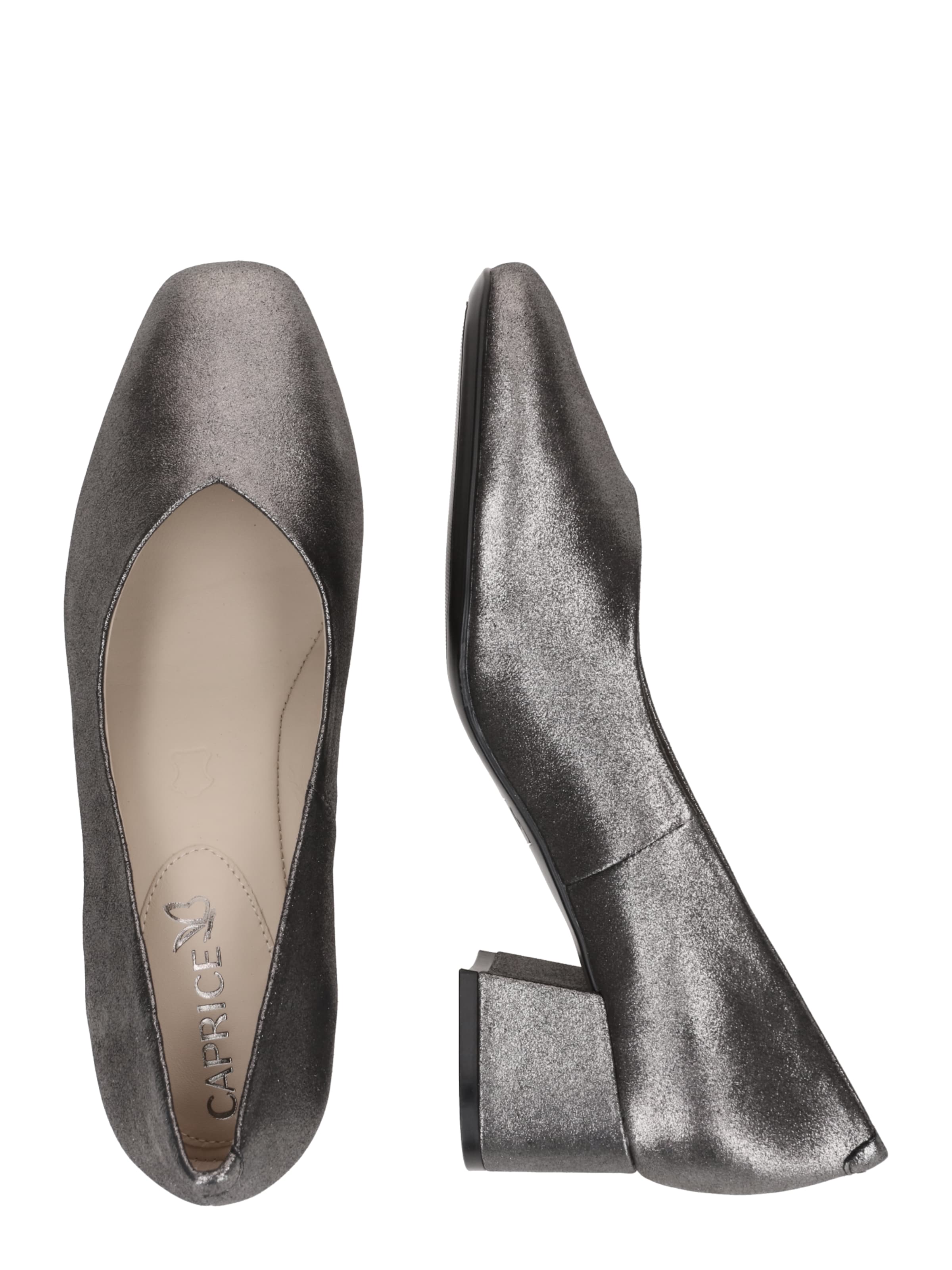 CAPRICE - Zapatos con plataforma 'NINA' en gris