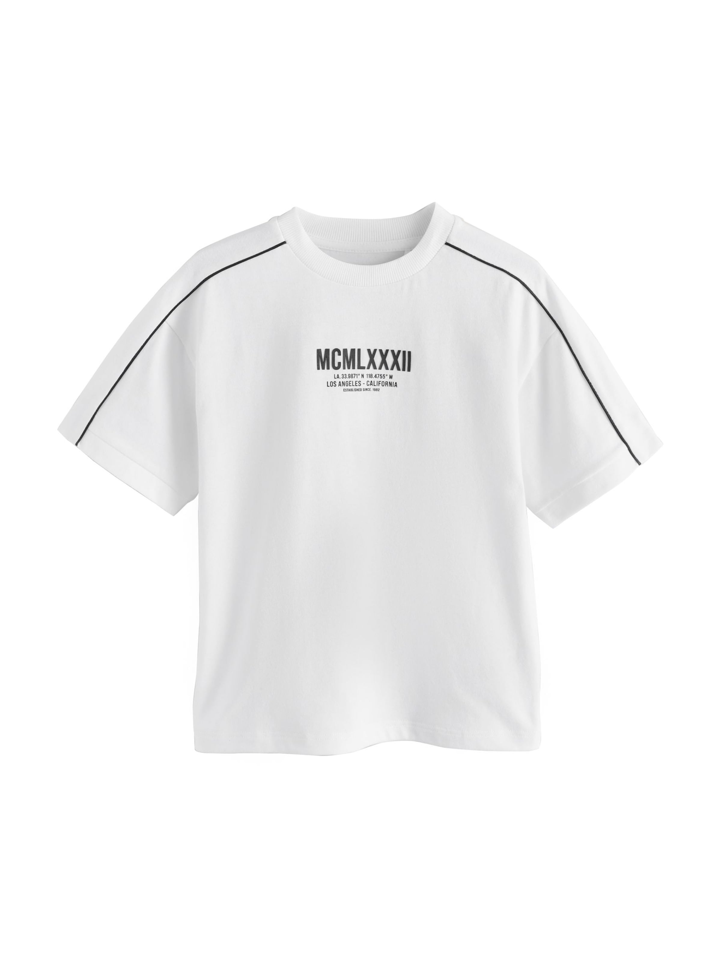 Next Majica | bela barva: sprednja stran