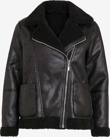 VILA Демисезонная куртка 'List' в Черный: спереди