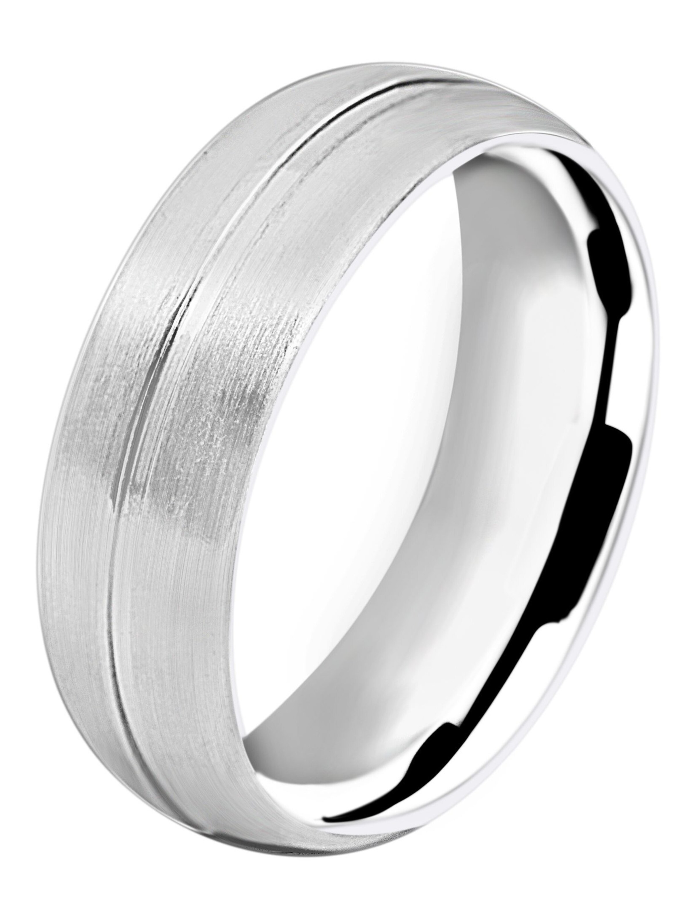 Akzent Ring 'Honest Affection, silberfarbig, langlebig' in Silver: front