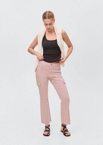 MANGO TEEN Regular Jeans in Pink