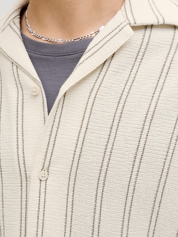 JACK & JONES - Comfort Fit Camisa 'JORCoba' em bege
