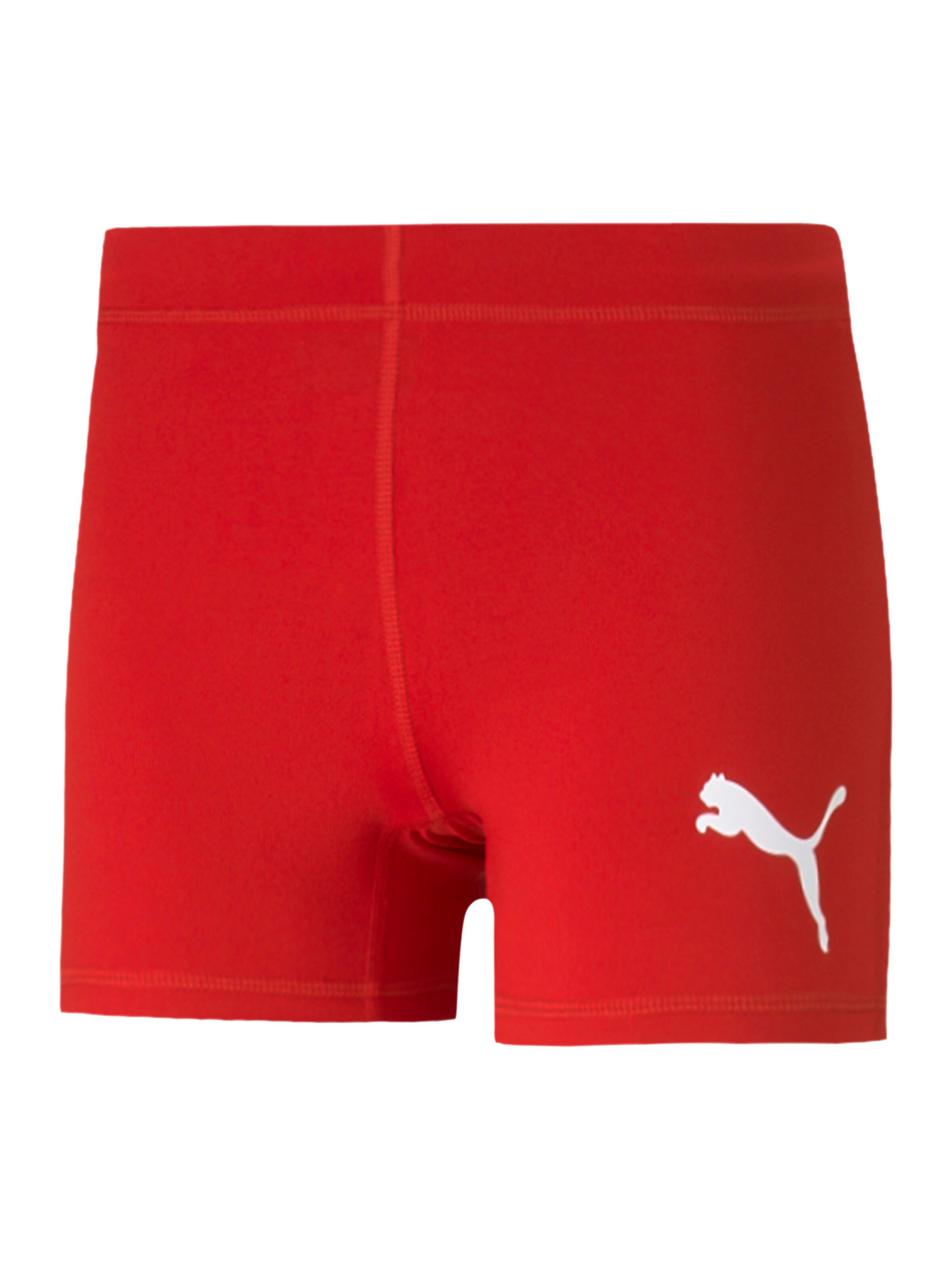 PUMA Skinny Sporthose in Rot: Vorderseite