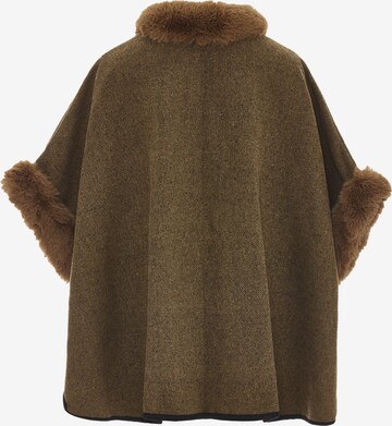 FRAULLY Cape in Brown