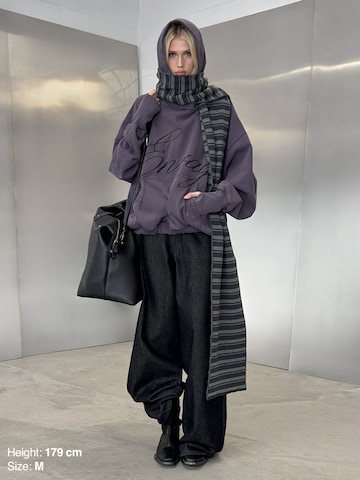 ENRAGE Sweatshirt 'SCRIPT' in Lila