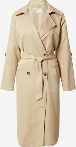 Hailys Between-seasons coat 'Camina' in Beige: front