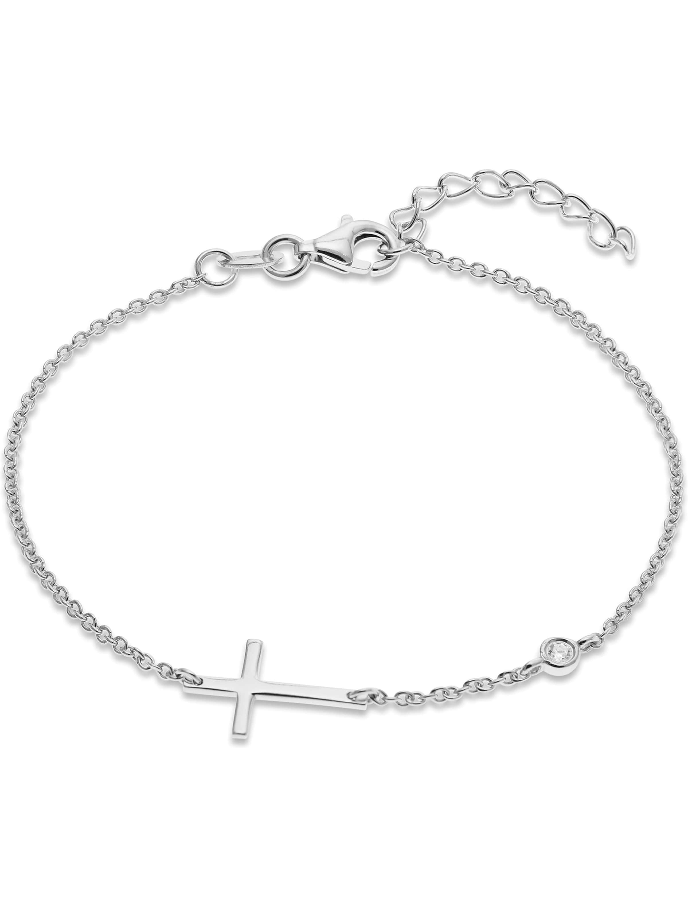 CHRIST Armband in Silber: Vorderseite