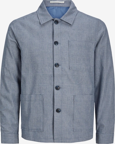 JACK & JONES Välikausitakki 'Riviera' värissä kyyhkynsininen / valkoinen, Tuotenäkymä