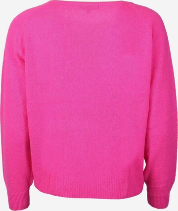 Zwillingsherz Sweter w kolorze różowy