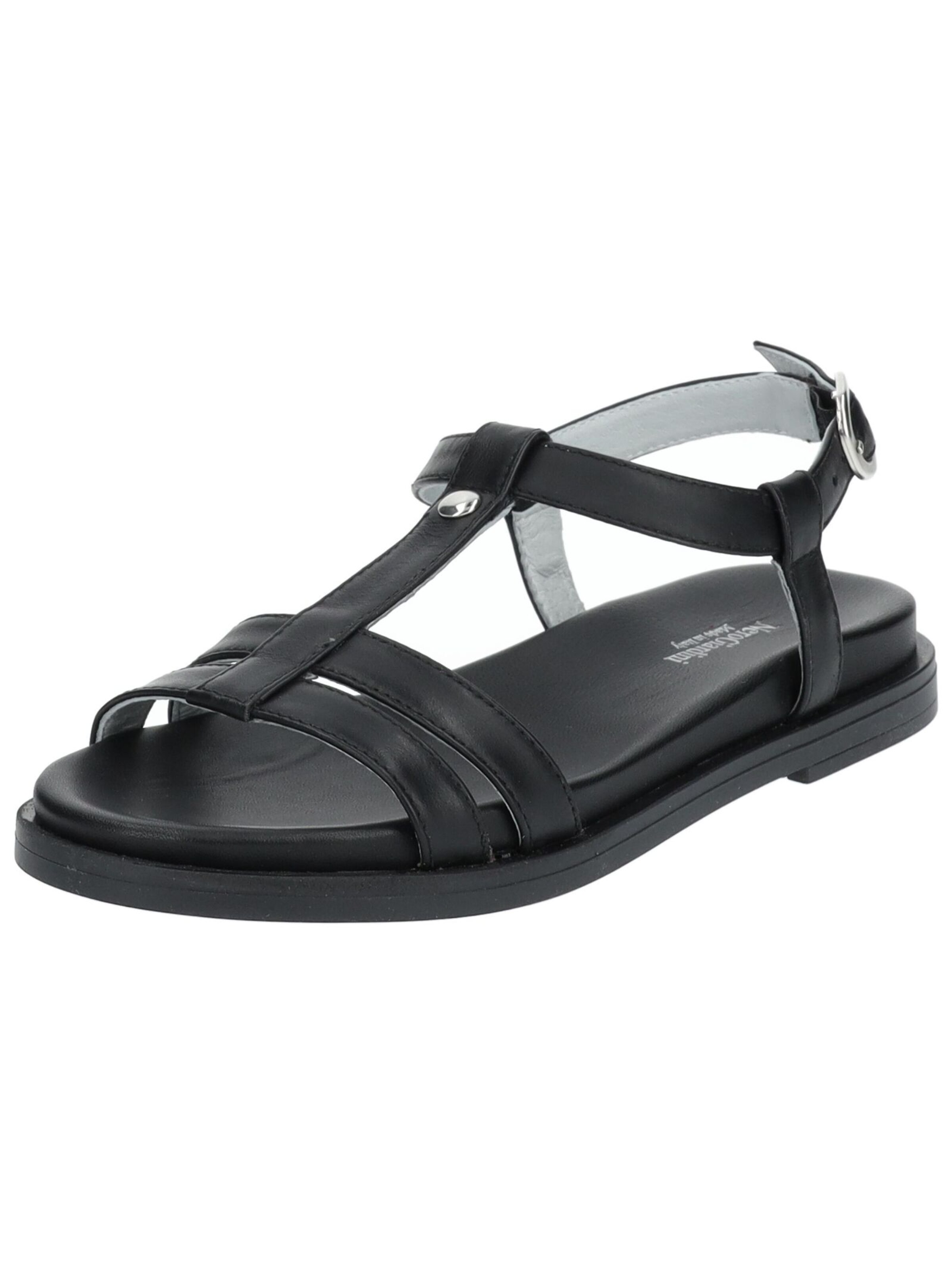 Nero Giardini Strap Sandals in Black: front