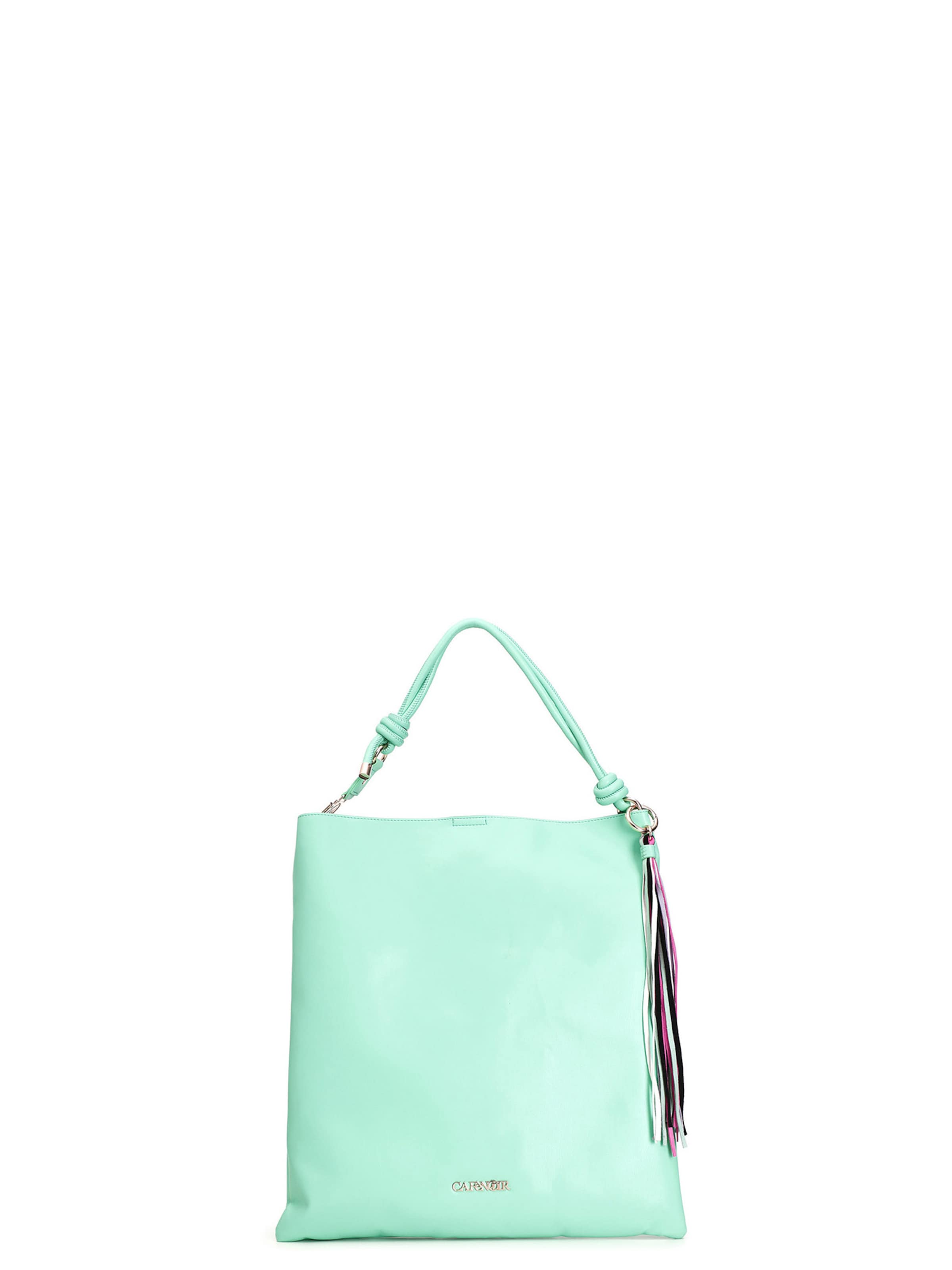 Borsa a sacco di CAFè NOIR in verde: frontale