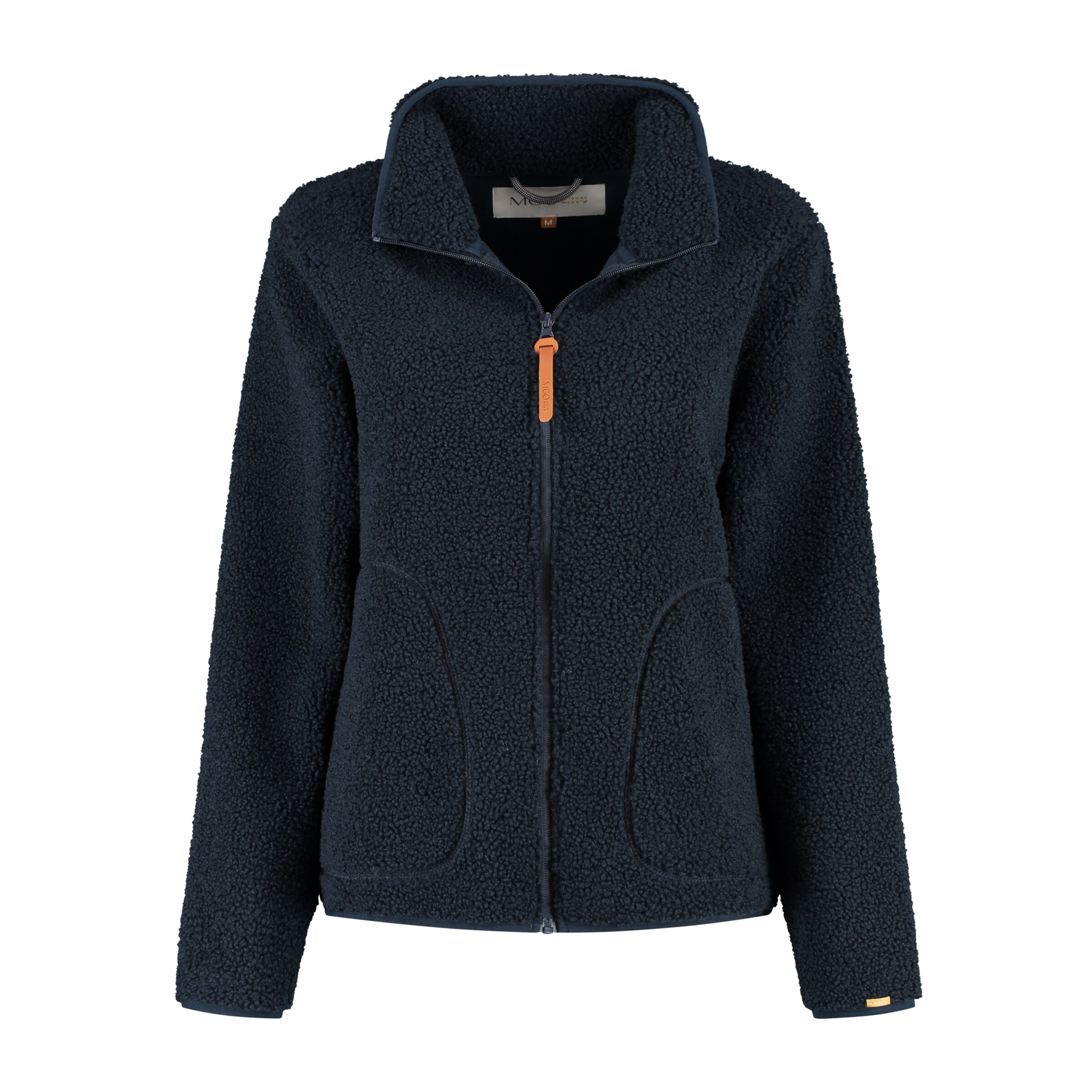 MGO Fleecejacke in Blau: Vorderseite