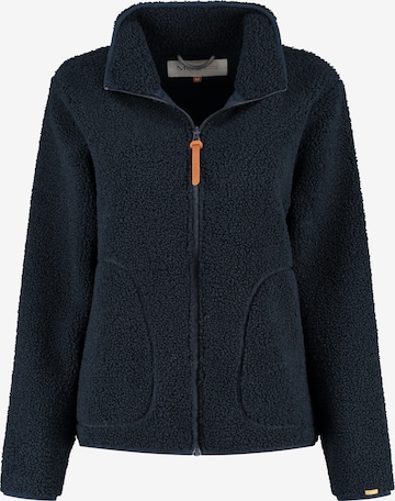MGO Fleecejakke i blå: forside