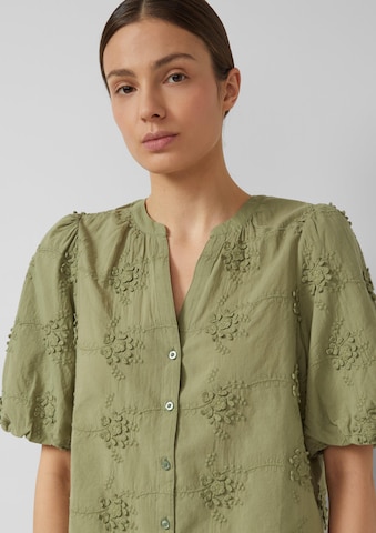 Chemisier s.Oliver en vert