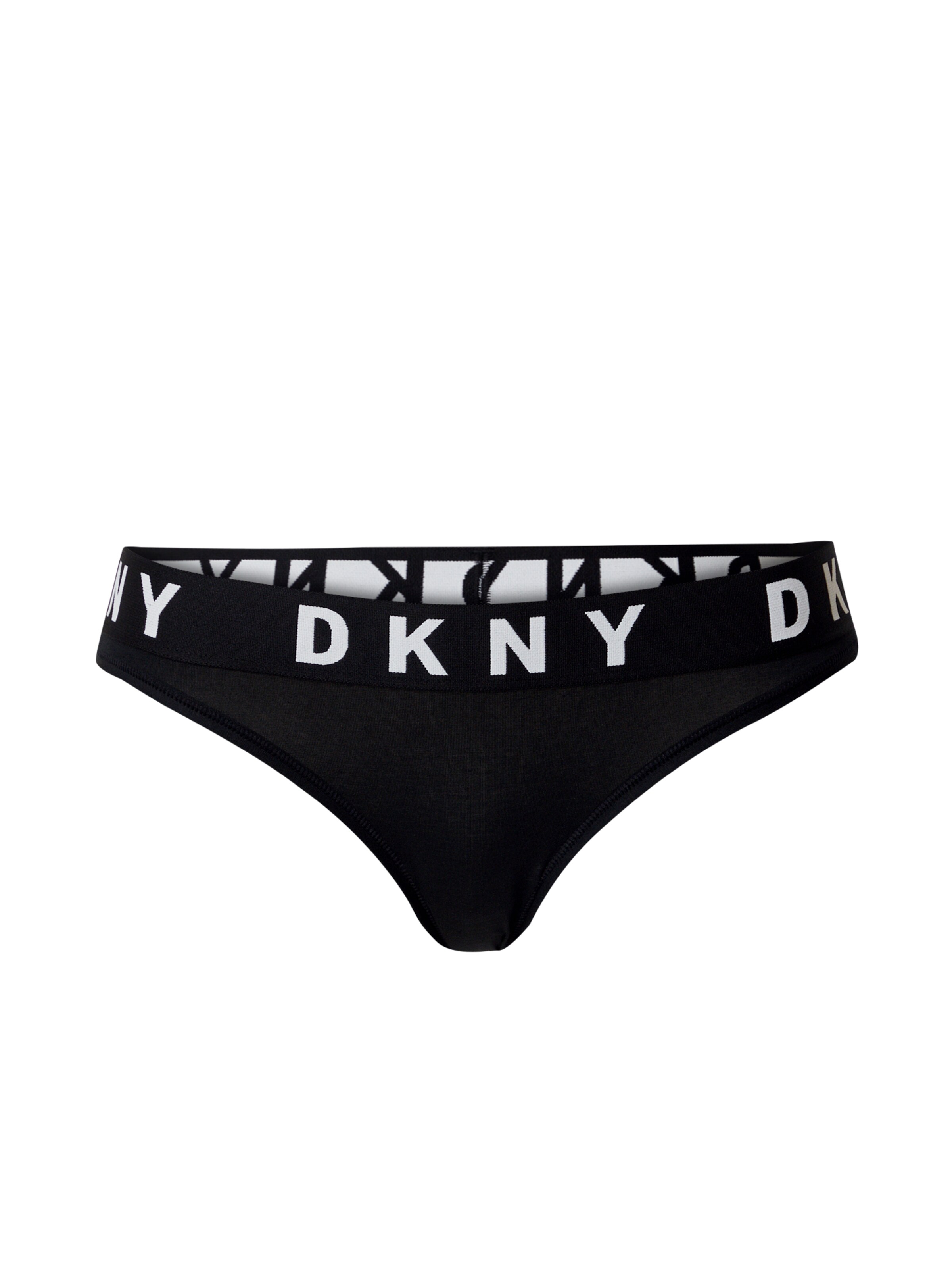 DKNY Intimates Slip in Schwarz: Vorderseite